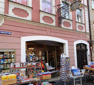 Außenansicht des Antiquariat Lorang