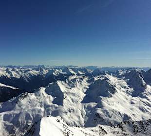 Im Skigebiet Obergurgl 