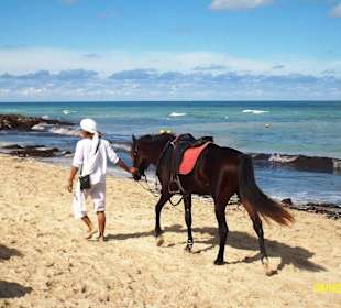 Berbershow am Strand
