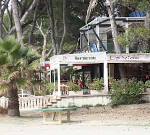 Ansicht von der Strandseite