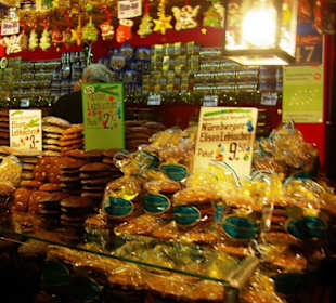 Verkaufstände Christkindlesmarkt