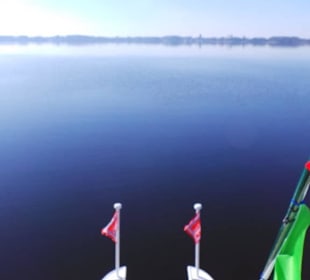 Ausblick vom Oberdeck