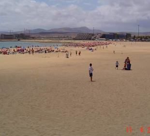 Der Strand in Caleta de Fuste