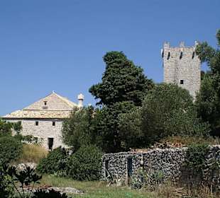 Das Kloster von hinten nach dem Rundgang 