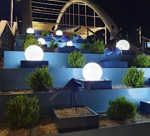 Stahlbrücke Manavgat bei Nacht