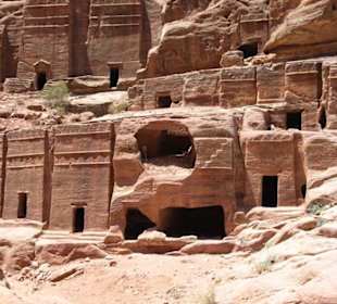 Spacer po Mieście Wykutym w Skale - Petra