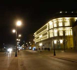 In der Krakowskie Przedmieście / Krakauer Vorstadt