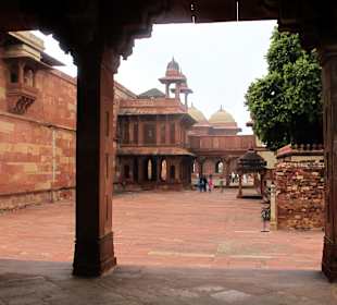 In Fatehpur Sikri 