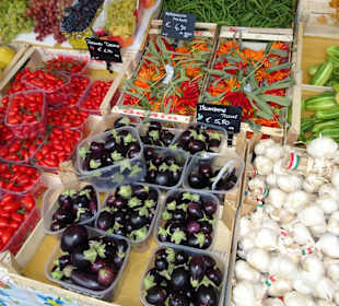 Impressionen vom Meraner Freitagsmarkt