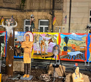 Indianer-Kinderfahrgeschäft