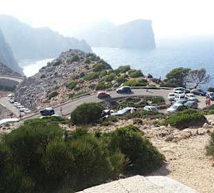 Stau auf der Zufahrt