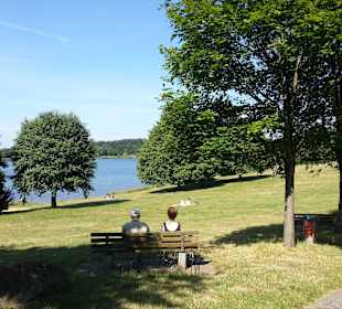 Wanderweg um den Stauseee