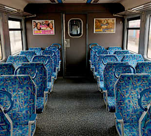 Mit dem Zug nach Vila Real de Santo António