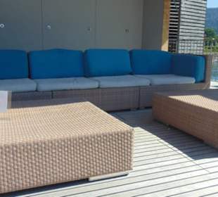 Relaxzone am Sonnendeck