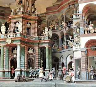 Das "Mechanische Theater" in den Wasserspielen