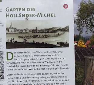 Garten des Holländer Michel
