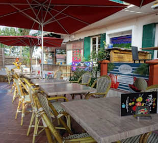 Terrassen-Charme des Außenbereiches