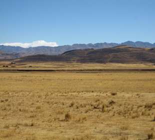 Fahrt durch die Anden