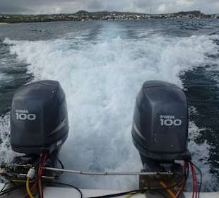 Auf dem Weg nach Isla Lobos