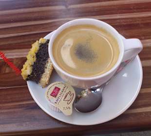 Ein kleiner Kaffee - Größere Tassen gibt es auch!