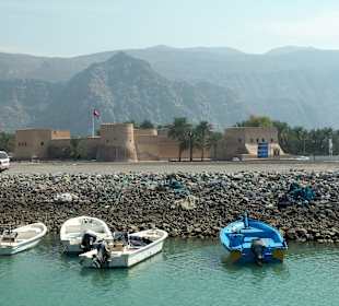 Blick auf´s portugiesische Fort