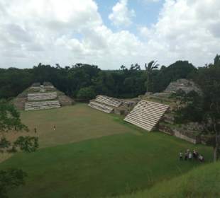 In der Mayastätte Altun Ha