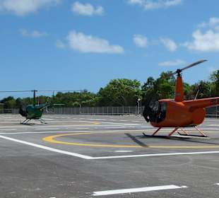 Die Heli-Flotte von Helidosa Punta Cana