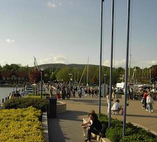 Hafenpromenade in Balatonfüred