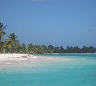 Strand auf Saona