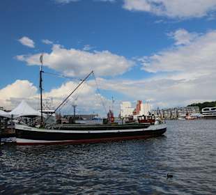 Im Hafen von Flensburg