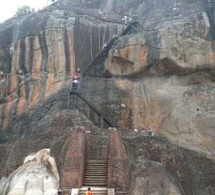 Sigiriya Felsen