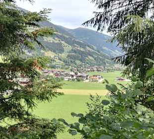 Blick in Richtung Mayrhofen