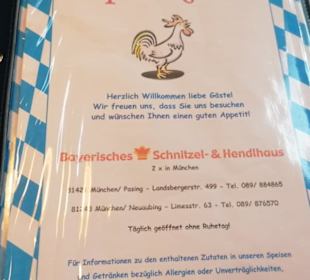 Bayerisches Schnitzel- & Hendlhaus