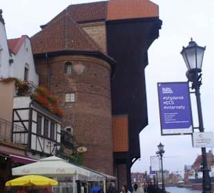 Brama Żuraw od strony Bramy Zielonej