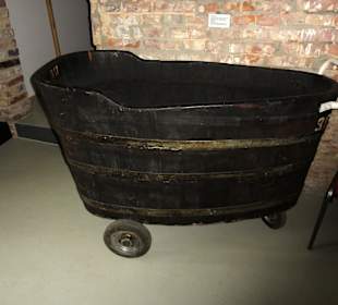 Rollzuber im Bademuseum