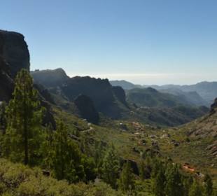 Auf dem Weg zum Roque Nublo