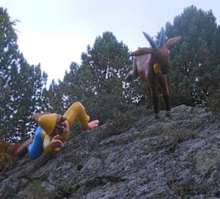 Peter rettet die Ziege