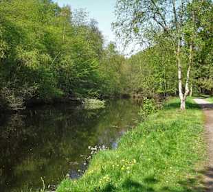 Wege am Wasser im Landschaftspark Reitscharde