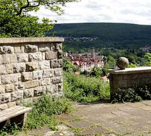 Unter der Weserliedanlage liegt die Altstadt