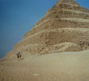 Die Stufenpyramide des Djoser in Sakkara
