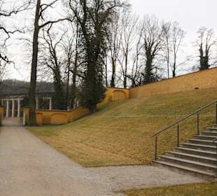 Barockgarten im März