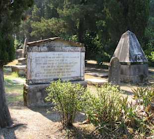 Auf dem Britischen Friedhof von Korfu-Stadt