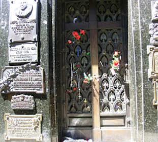 Grab von Evita Peron