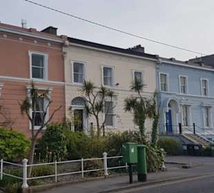 Gepflegte Häuserzeile in Dún Laoghaire
