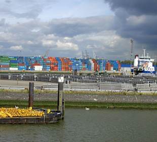 Der Hafen von Rotterdam