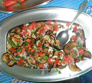 Mittagessen auf dem Boot