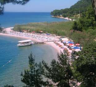 Öffentlicher Strand in der Nähe