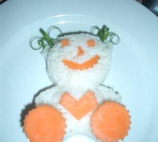 Am letzten Tag eine Überraschung aus Reis