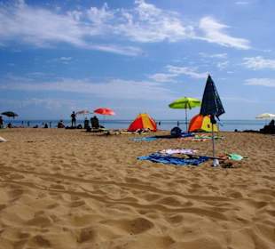 Zum Meer hin gesehen