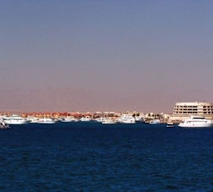 Hughada vom Schiff aus